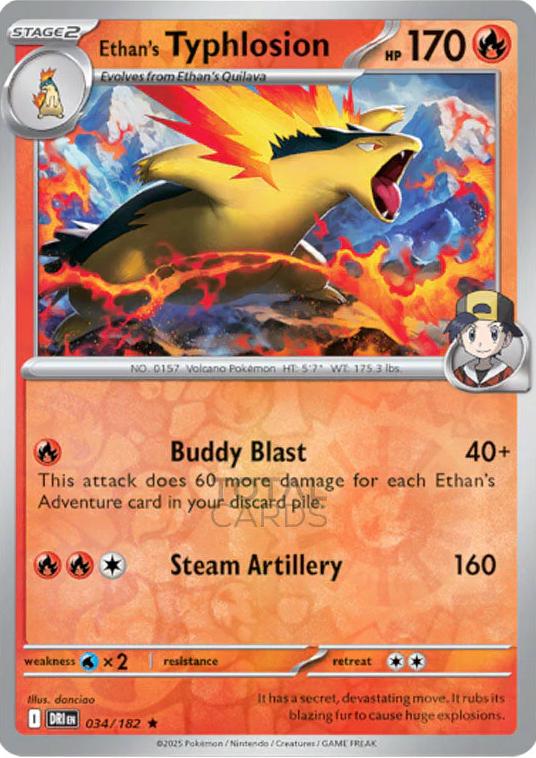 Ethan's Typhlosion [Reverse Holo]